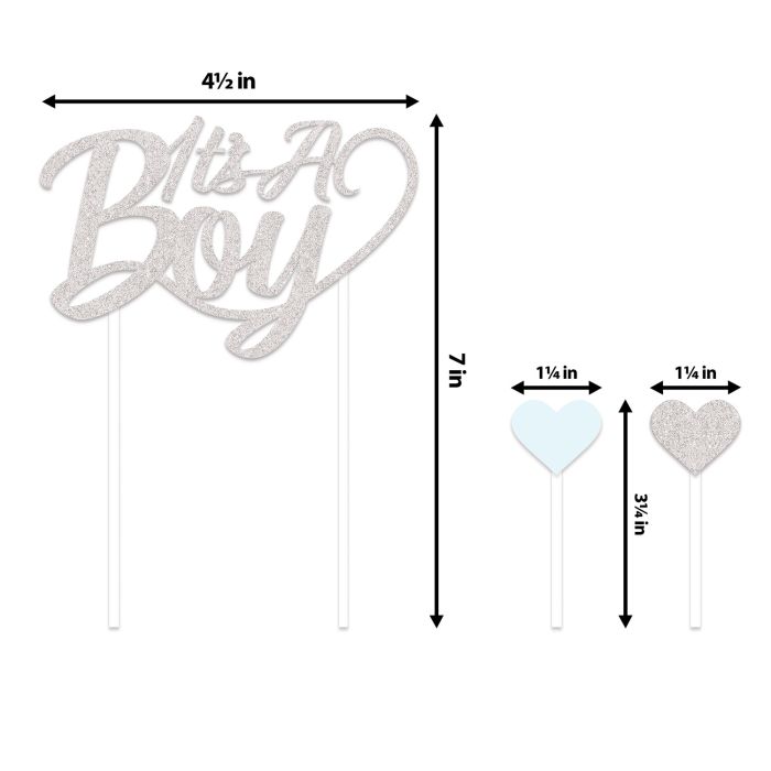 It's A Boy Cake Topper