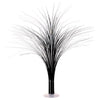 Metallic Spray Centerpiece | Black & Silver