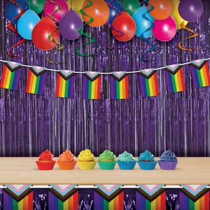 Pride Flag Pennant Streamer