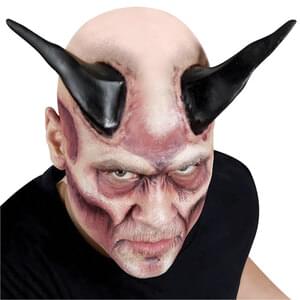 These lightweight latex appliances easily creates a horrific horned demon look. Includes set of 2 pre-painted latex appliances. Requires Spirit Gum (sold separately).