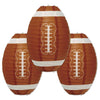 Football Paper Lanterns 3ct