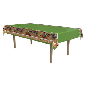 Horse Racing Table Cover