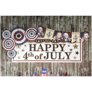 Patriotic Accordion Paper Fans | Patriotic