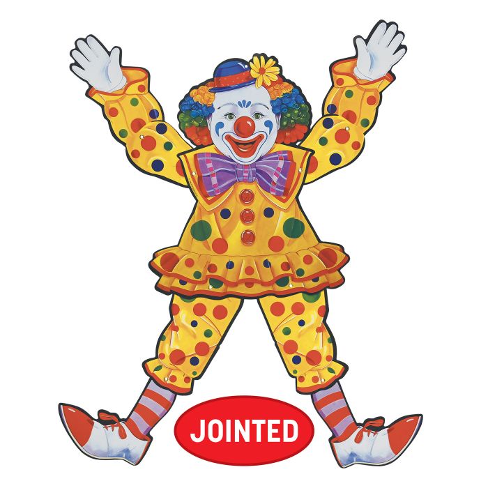 Jointed Circus Clown