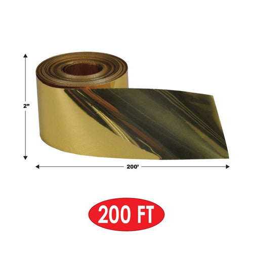 Metallic Streamer Gold