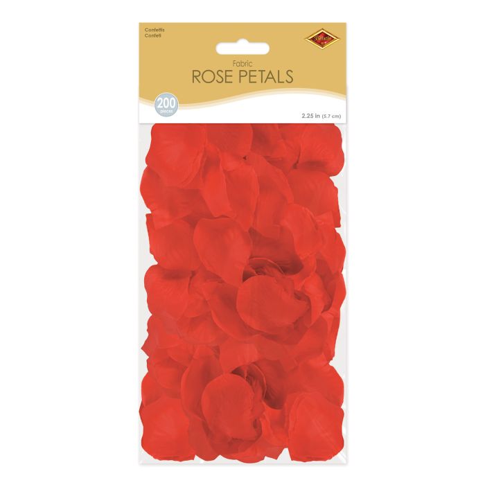Fabric Rose Petals 200pc