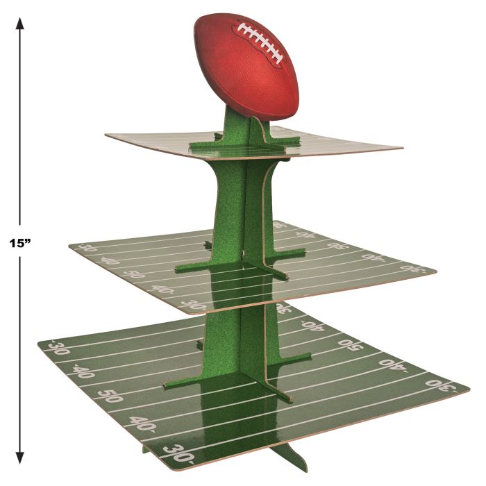 Football Cupcake Stand