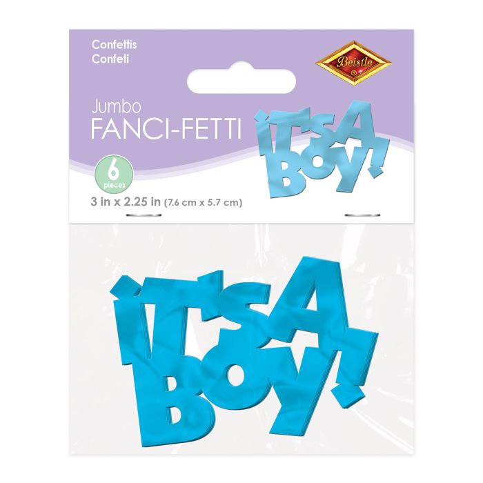 Jumbo It's A Boy! Fanci-Fetti