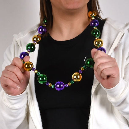 Jumbo Mardi Gras Beads