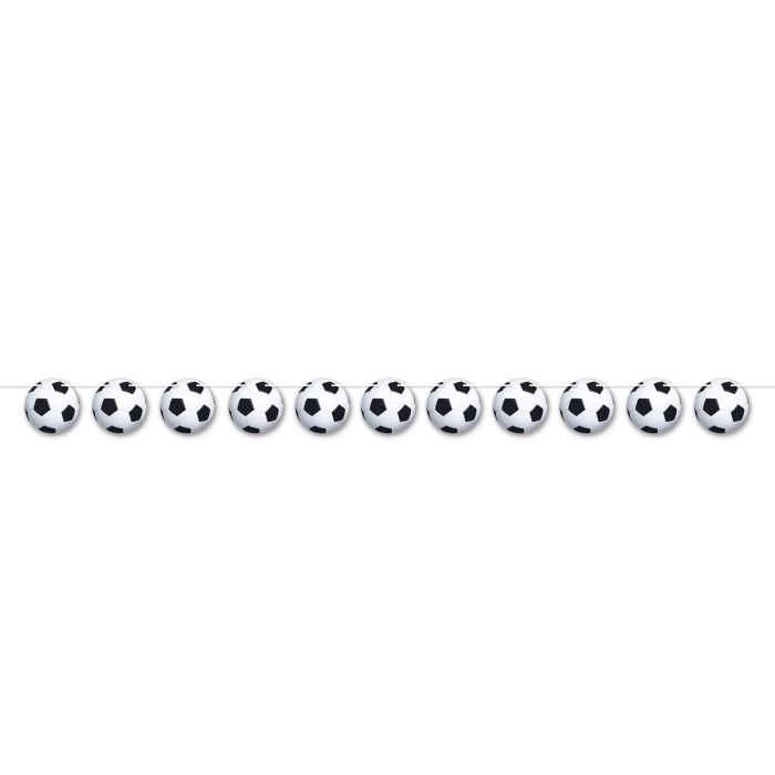 Soccer Ball Streamer Banner