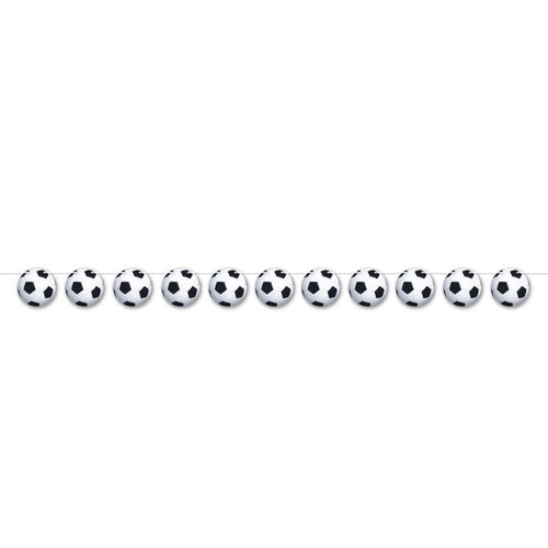 Soccer Ball Streamer Banner