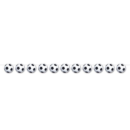 Soccer Ball Streamer Banner