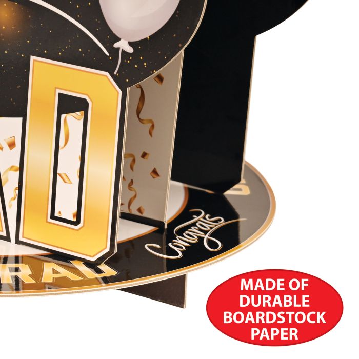 3-D Congrats Grad Centerpiece