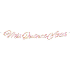 Foil Mis Quince Anos Streamer Banner