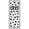 Congrats Grad Door Cover | Black