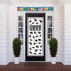 Congrats Grad Door Cover | Black