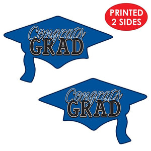 Congrats Grad Cutout | Blue