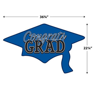 Congrats Grad Cutout | Blue
