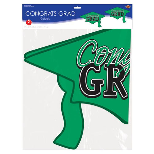 Congrats Grad Cutout | Green