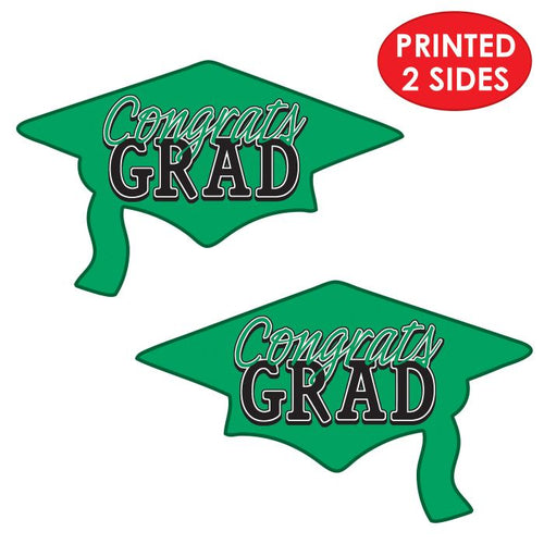 Congrats Grad Cutout | Green