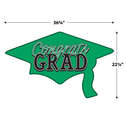 Congrats Grad Cutout | Green