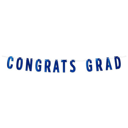 Foil Congrats Grad Banner