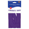 Foil Congrats Grad Banner | Purple