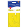 Foil Congrats Grad Banner | Yellow