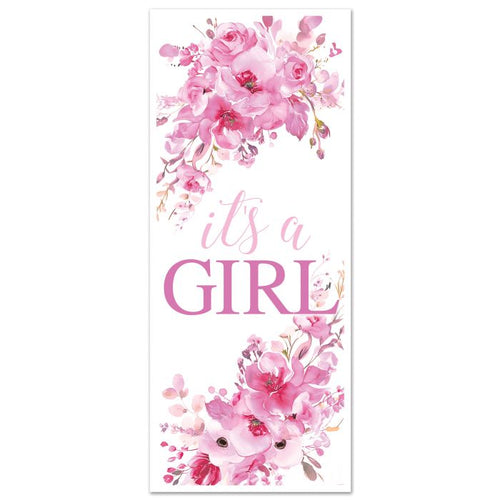 It's A Girl Door Cover
