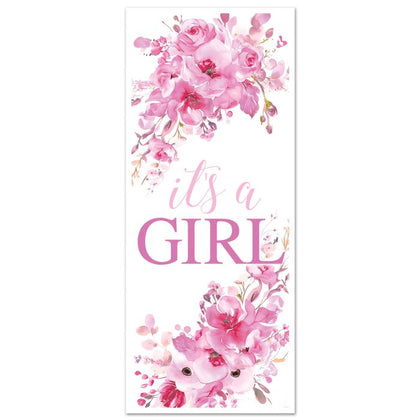 It's A Girl Door Cover