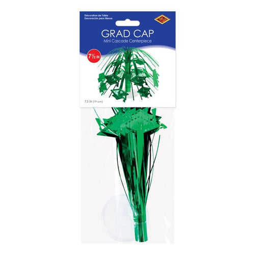 Grad Cap Mini Cascade Centerpiece | Green