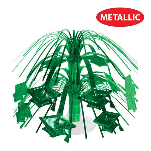 Grad Cap Mini Cascade Centerpiece | Green
