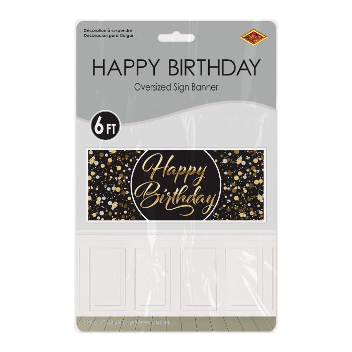 Happy Birthday Oversized Sign Banner