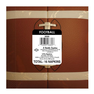 Football Luncheon Napkins 16ct
