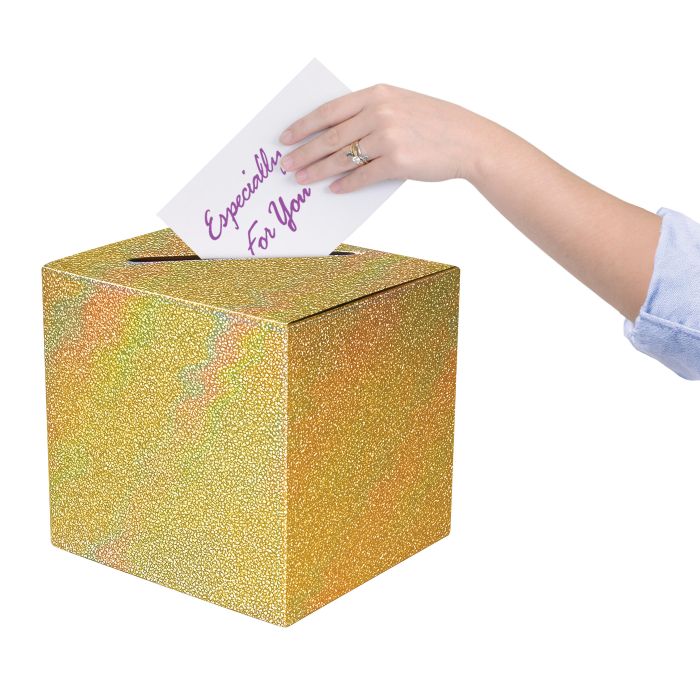Prismatic All-Purpose Card Box Gold