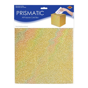 Prismatic All-Purpose Card Box Gold