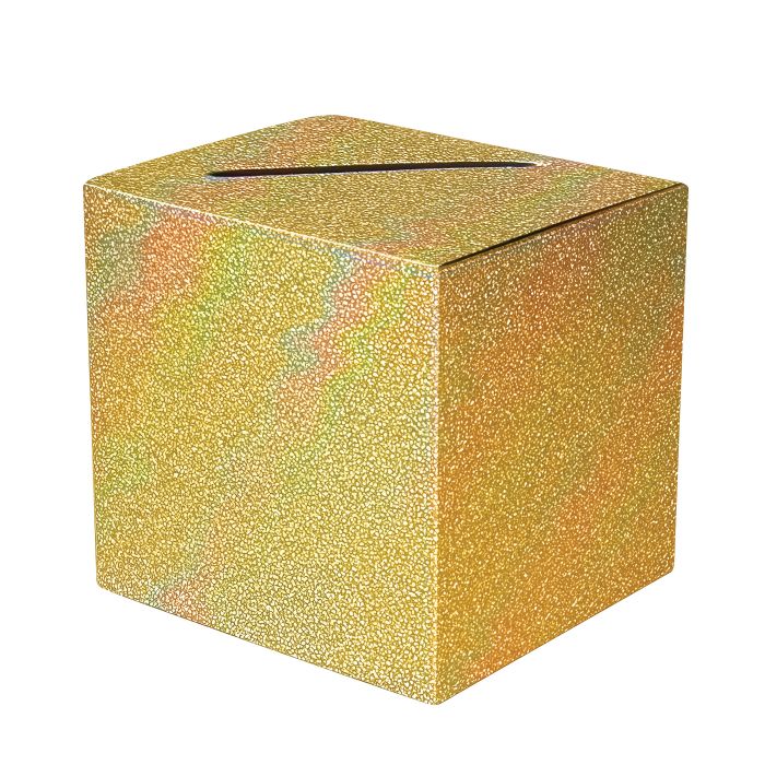 Prismatic All-Purpose Card Box Gold