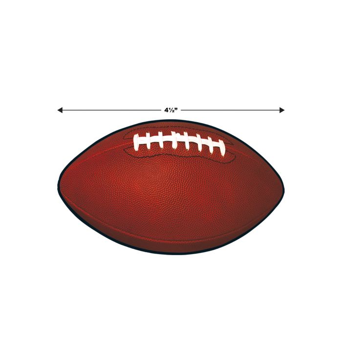 Mini Football Cutouts 10ct