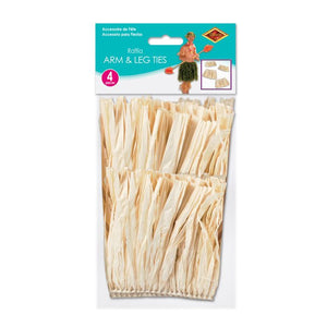 Raffia Arm & Leg Ties