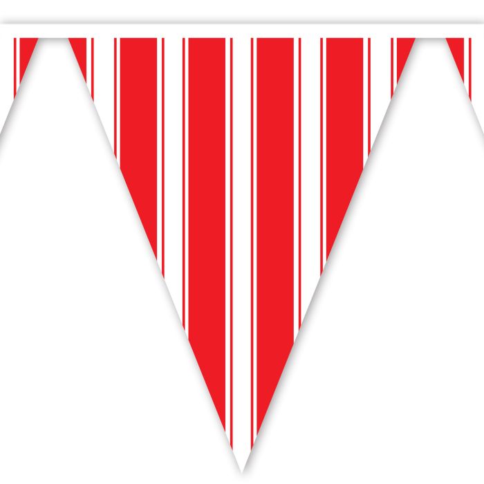 Striped Pennant Banner