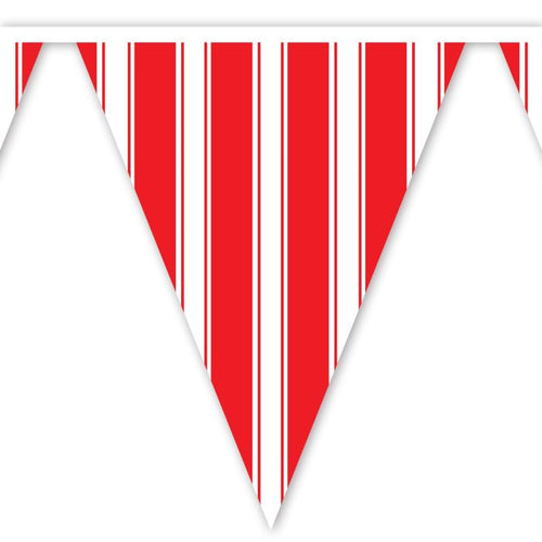 Striped Pennant Banner