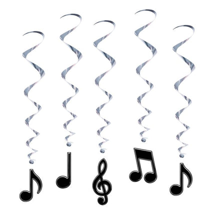Musical Notes Whirls 5ct