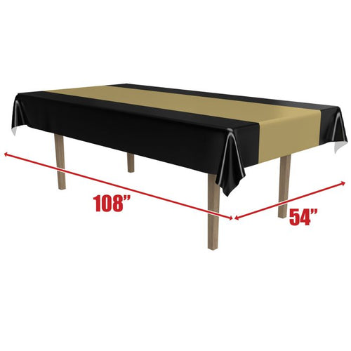 Black & Gold Tablecover