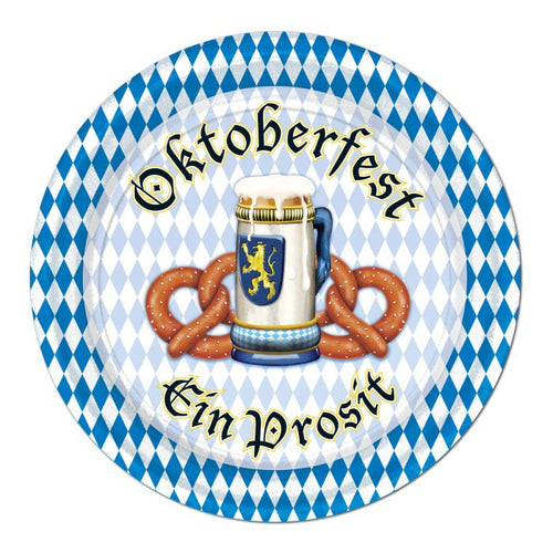 Oktoberfest Plates 7in
