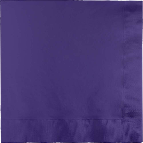 Purple 3ply Luncheon Napkins	50ct