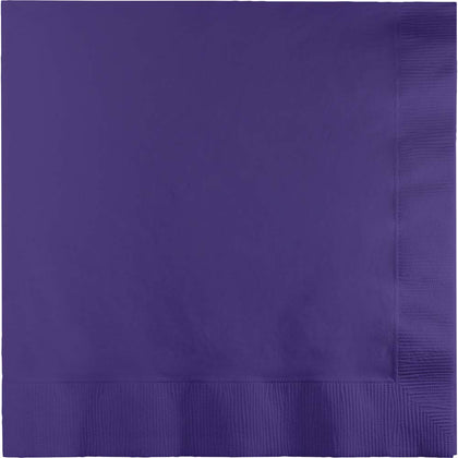 Purple 3ply Luncheon Napkins	50ct