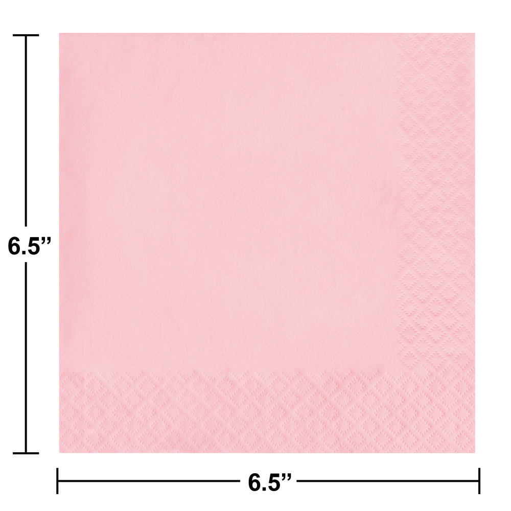 Pink Luncheon Napkins 50ct | Solids