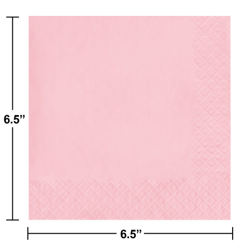 Pink Luncheon Napkins 50ct | Solids