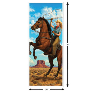 Cowgirl Door Cover