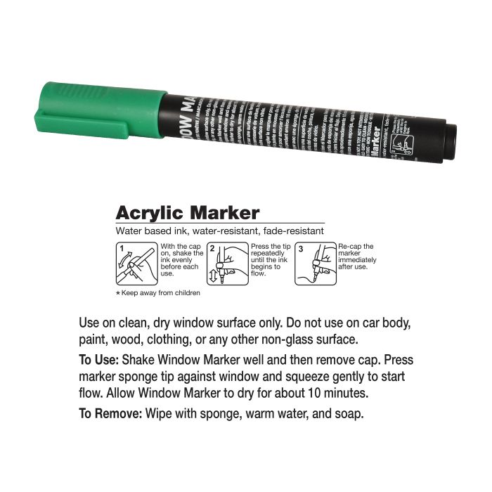 Window Marker | Green